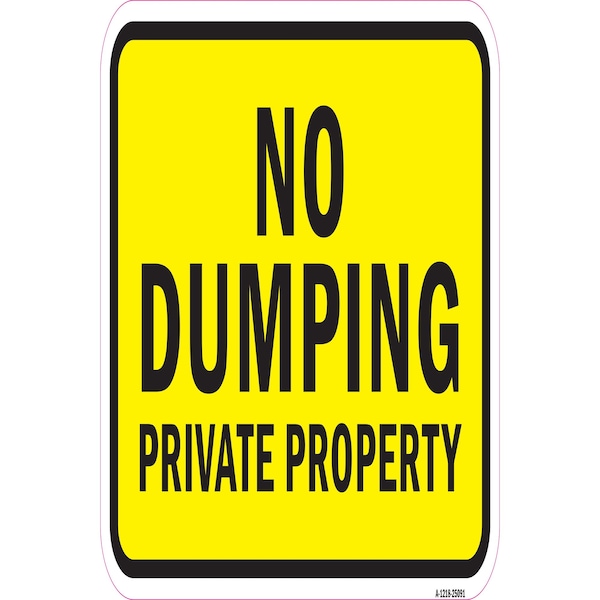 Signmission Safety Sign, 12 in Height, Aluminum, 25091 A-1218-25091 - main